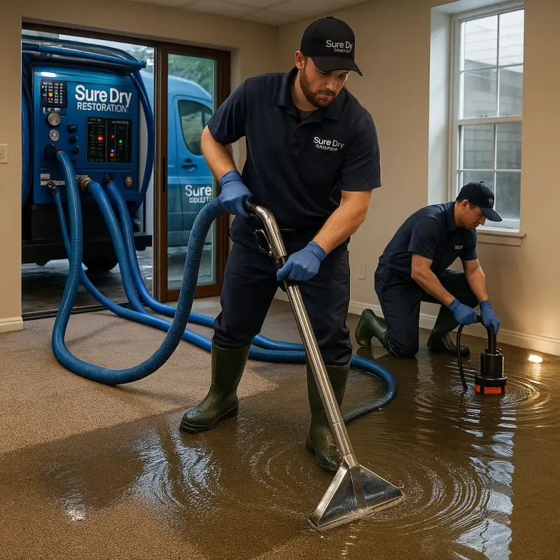 Water Extraction and Removal process in Sangerville, ME